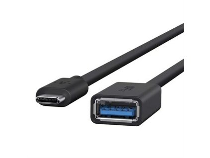 USB-C Kábel - USB Belkin F2CU036btBLK Fekete 14 cm
