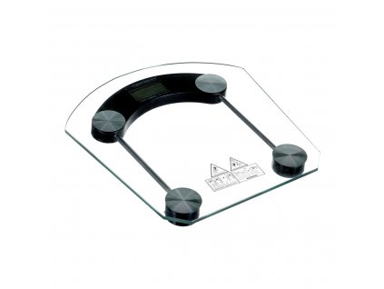 Digitális Fürdőszoba Mérleg Esperanza EBS008K Fekete Üveg