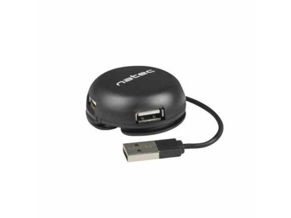 USB elosztó Natec Bumblebee Fekete