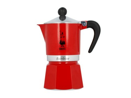 Kotyogós Kávéfőző Bialetti Rainbow 6 Csészék Piros Fém Alumínium 240 ml 300 ml