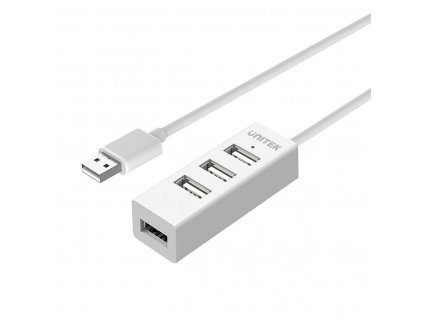 3 Portos USB Hub Unitek Y-2146 Fehér