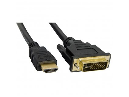 HDMI–DVI Kábel Akyga AK-AV-11 Fekete 1,8 m