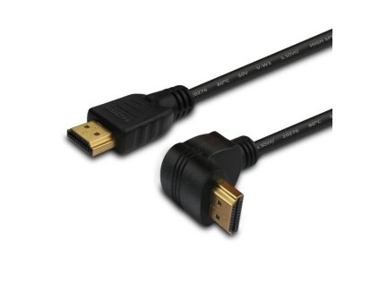 HDMI Kábel Savio CL-04 Szögben Fekete 1,5 m