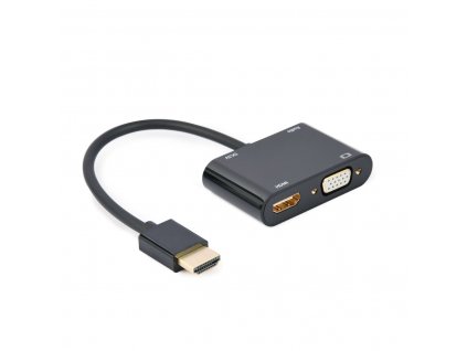 HDMI–VGA Adapter GEMBIRD A-HDMIM-HDMIFVGAF-01