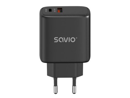 Fali töltő Savio LA-06/B Fekete 30 W