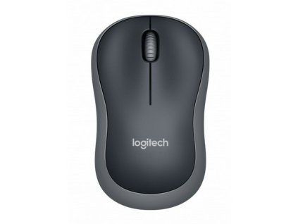 Vezeték nélküli Egér Logitech M185 Fekete Szürke