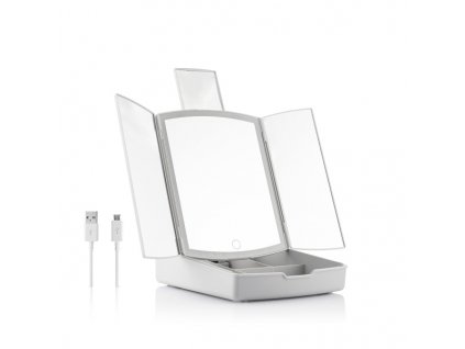 3 az 1 ben oesszecsukhato led es tuekoer sminkrendezovel panomir innovagoods 298874 (10)