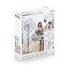 InnovaGoods Chrome Retro Álló Ventilátor Ø 40 cm 55W