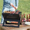 Összecsukható hordozható grillsütő faszénnel való használatra FoldyQ InnovaGoods