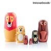Fából készült Matryoshka állati figurákkal Funimals InnovaGoods 11 Darabos