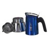 Kotyogós Kávéfőző Bialetti New Venus 6 Csészék Kék Rozsdamentes acél 300 ml