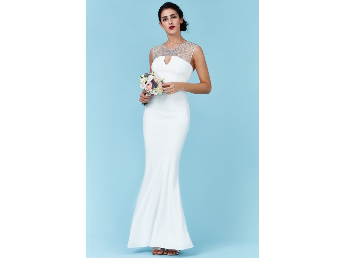 Luxusní svatební šaty Clementine bílé
