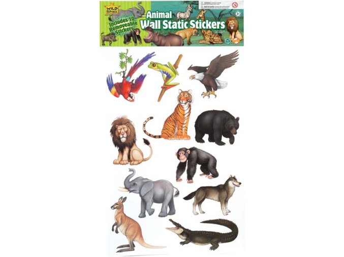 Nálepky na zeď / nábytek ZOO balení