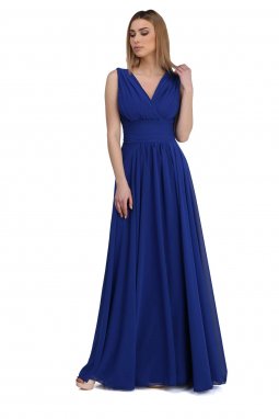 Luxusní společenské šaty Violetta modré