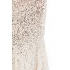Luxusní společenské šaty Petronilla šampaňské detail 2