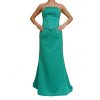 Dynasty luxusní společenské šaty Anastasia smaragdově zelené 2