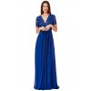Společenské šaty Tiffanie modré dlouhé
