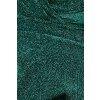 Luxusní dlouhé společenské šaty pro plnoštíhlé Roxanna smaragdově zelené materiál