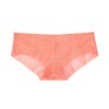 Kalhotky Victoria's Secret No Show Cheeky neonově broskvové s logem 2