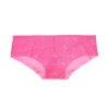 Kalhotky Victoria's Secret No Show Cheeky neonově růžové s logem 2
