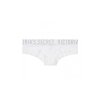 Kalhotky Victoria's Secret Logo Cheeky krajkové bílé s logem 3