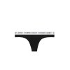 Kalhotky Victoria's Secret Logo Thong černé 3