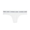 Kalhotky Victoria's Secret Logo Thong bílé