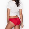 Kalhotky Victoria's Secret Raw Cut Bikiny červené s logem 2