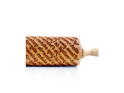 Embosovaný váleček „I love you“