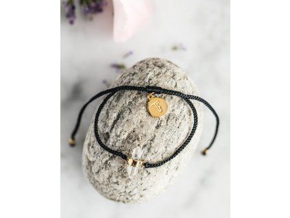 QUARTZ CRYSTAL • Black & Gold