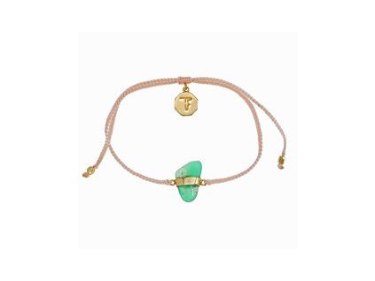 CHRYSOPHRASE • Pale Pink & Gold