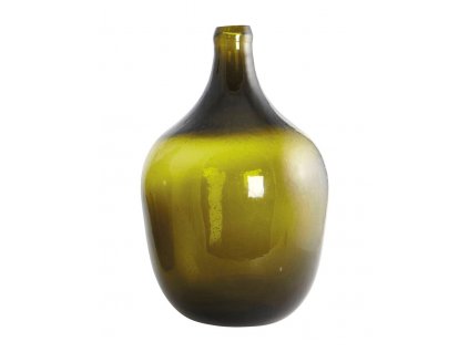 Váza Rec Olive Green ∅ 24 cm