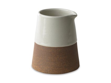 Konvička s nálevkou Mali White Terracotta ø 9,5 cm