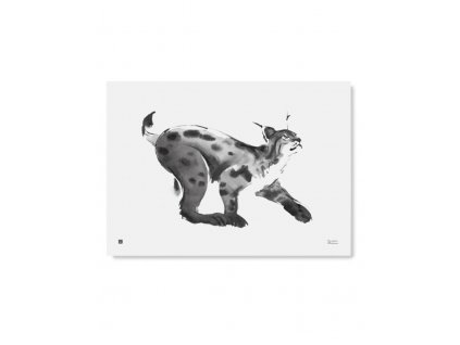 Print aquarelle "Lynx"