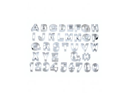 Sweetly Does It ABC & 123 Cookie Cutter Set
