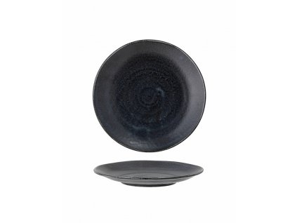 .Sada talířů Yoko Black Porcelain Ø 24 cm 4 ks