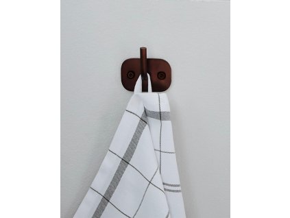 Hook Pati Browned brass 6 x 4 cm