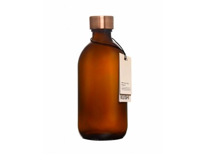 Amber Glass Medicine Bottle Screw Top Bronze - 300 ml