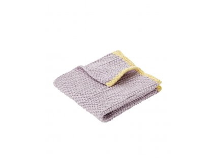 Purple and Yellow Washcloth