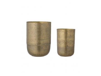 Set květináčů Bobie Brass Aluminium