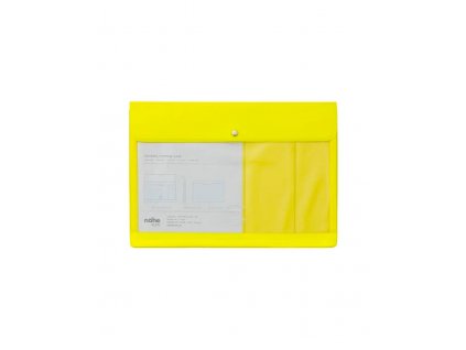 Pouzdro A4 Neon Yellow