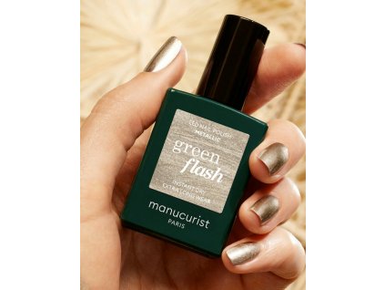 Manucurist Green Flash LED polish gel Metallic 15 ml