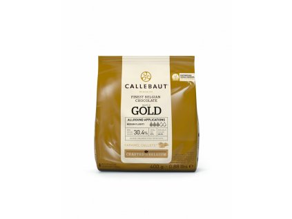 Čokoláda Gold Callebaut 30,4% 0,4 kg