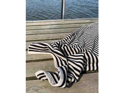 44256 1 rucnik raita clay black 50 x100 cm