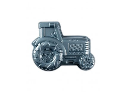 Forma na bábovku Traktor modrá