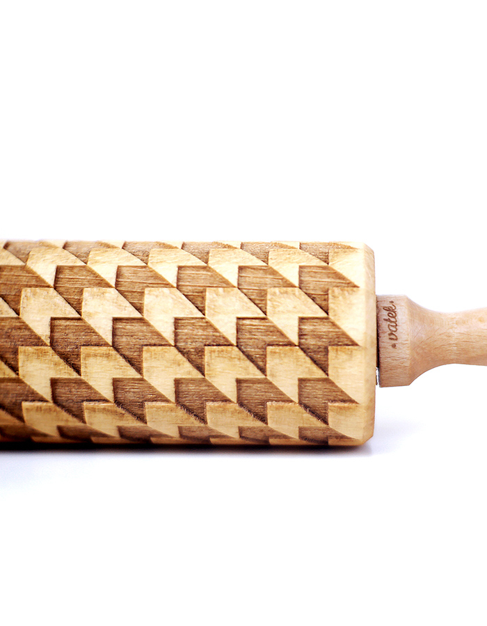 Embossed Roller "Darts"