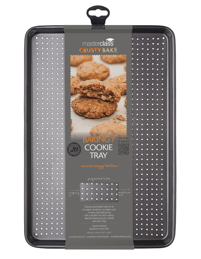 MasterClass Crusty Bake Non-Stick Cookie Tray