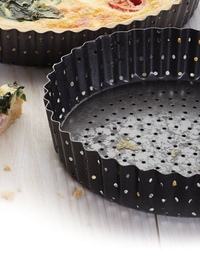Forma na quiche perforovaná ∅ 30  Crusty Bake