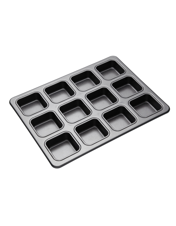 MasterClass Non-stick 12 hole Brownie Pan