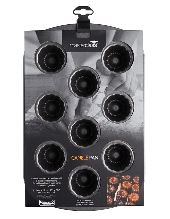 MasterClass Non-stick Nine Hole Caneles Pan